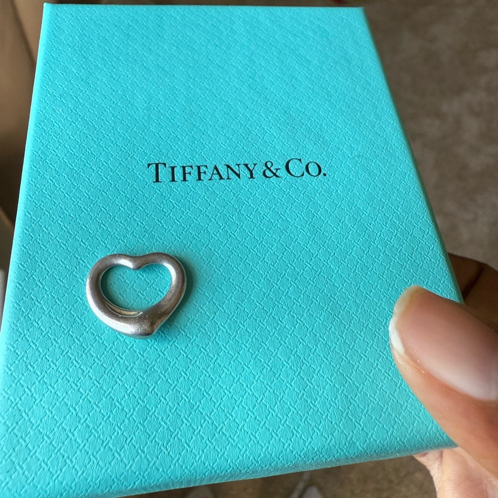 Elsa Peretti Sterling Silver Open Heart Pendant (NO CHAIN)